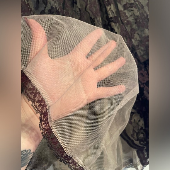 1950’s Colonial Lady USA Made Lace & Mesh Underskirt/Petticoat - Picture 4 of 10